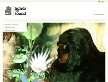 Tablet Screenshot of hands-on-sound.com